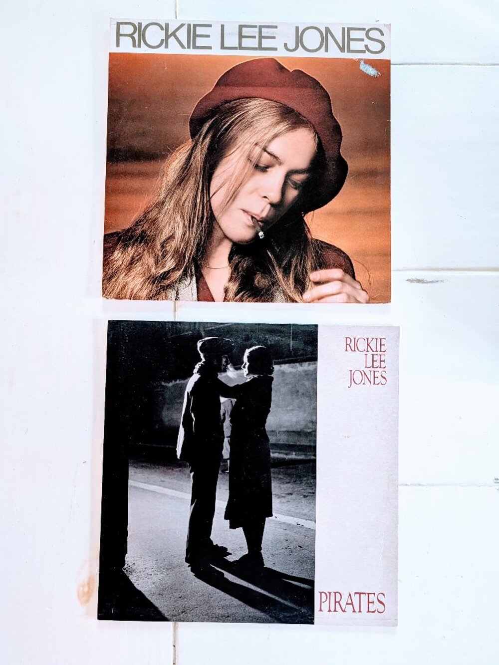 Lot of 2 Rickie Lee Jones Vinyl 1979 S/T BSK 3296 + 1981 Pirates BSK 3432 WB